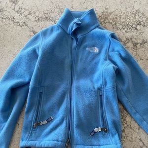 Light blue North Face Fleece jacket